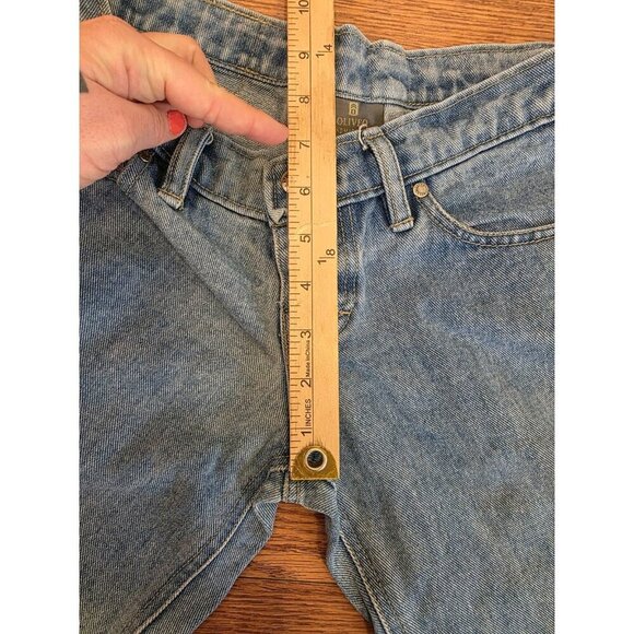 Oliveo MYOJ Womens Jeans Handmade 29W x 33L Ultra Low Rise Straight Leg READ - Picture 8 of 14